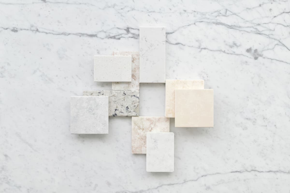 Silestone, Corian, Porcelain, and LG Viatera